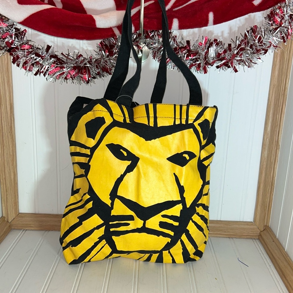 reusable bag from the LION KING Broadway Show